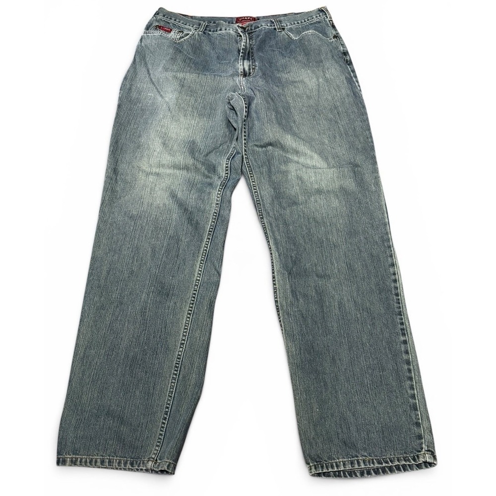 Vintage Chaps Denim Relaxed Fit Jeans Men's 35x34 Blue Straight Leg 90s